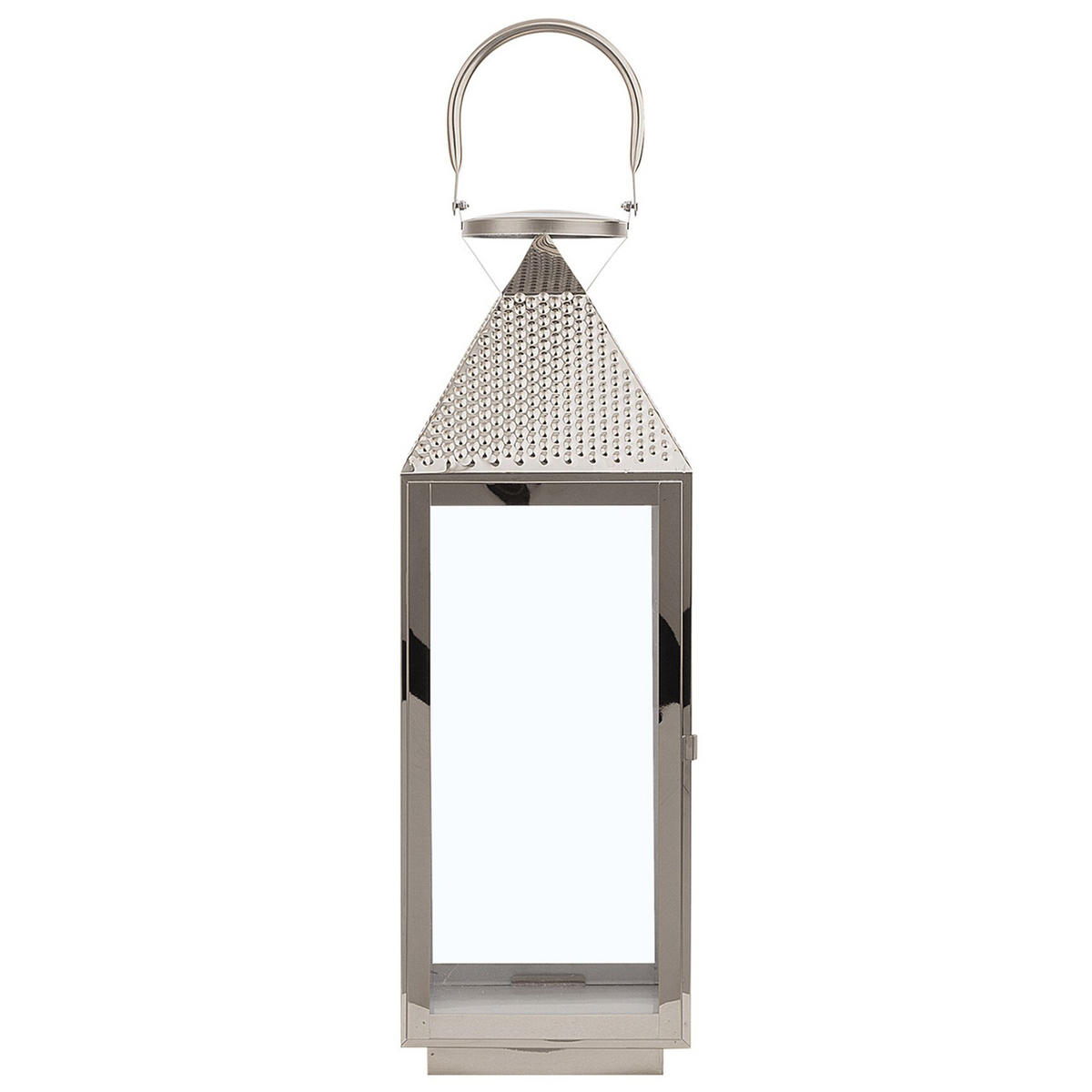 FELINAR oțel inoxidabil 55 cm argintiu Bali - argintiu, metal (18/55/18cm) - Beliani