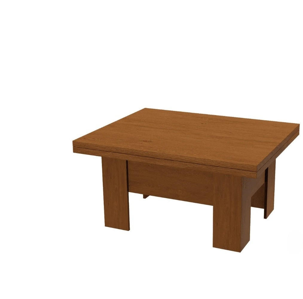 ESSTISCH ROKAR Ausziehbar 100 - 200 / 80 x 78 cm - Eichefarben/Eschefarben, Holz (100/80/78cm) - MASSENO