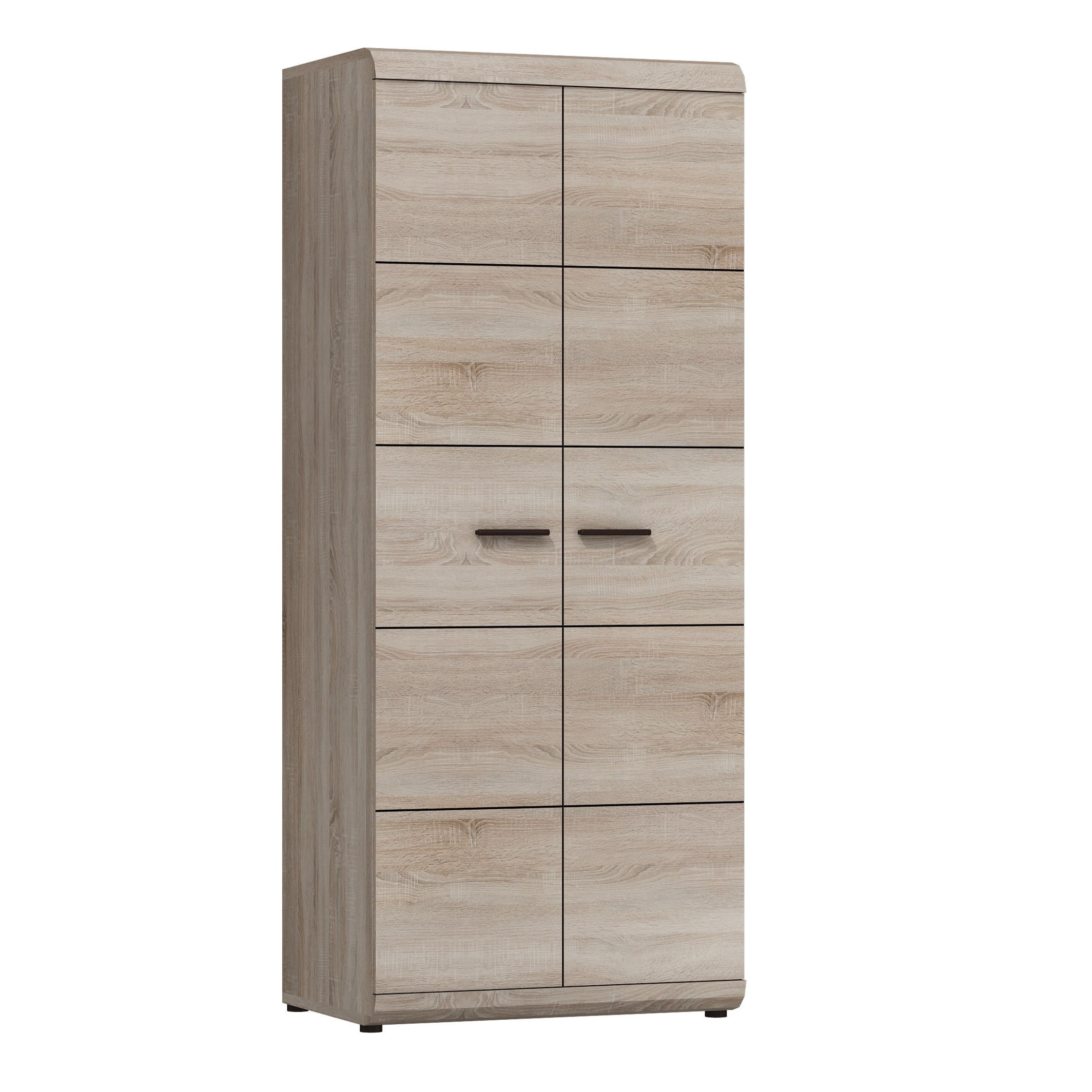 Masseno Drehtürenschrank Sonoma Eiche 80x194x54 cm