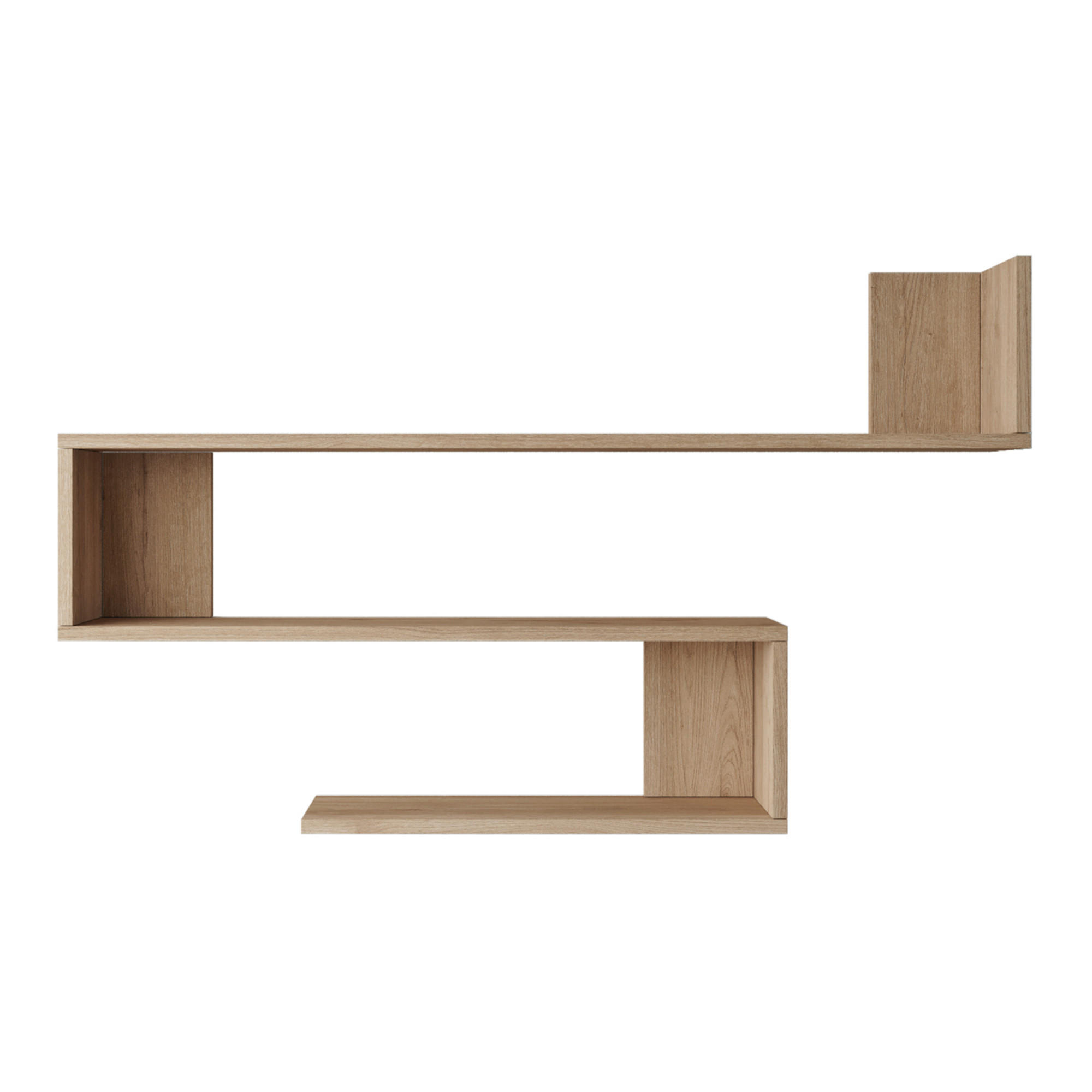 WANDREGAL Kitee - Eichefarben, Holzwerkstoff (120/71.5/14.5cm) - [en.casa]