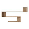 WANDREGAL Kitee - Eichefarben, Holzwerkstoff (120/71.5/14.5cm) - [en.casa]