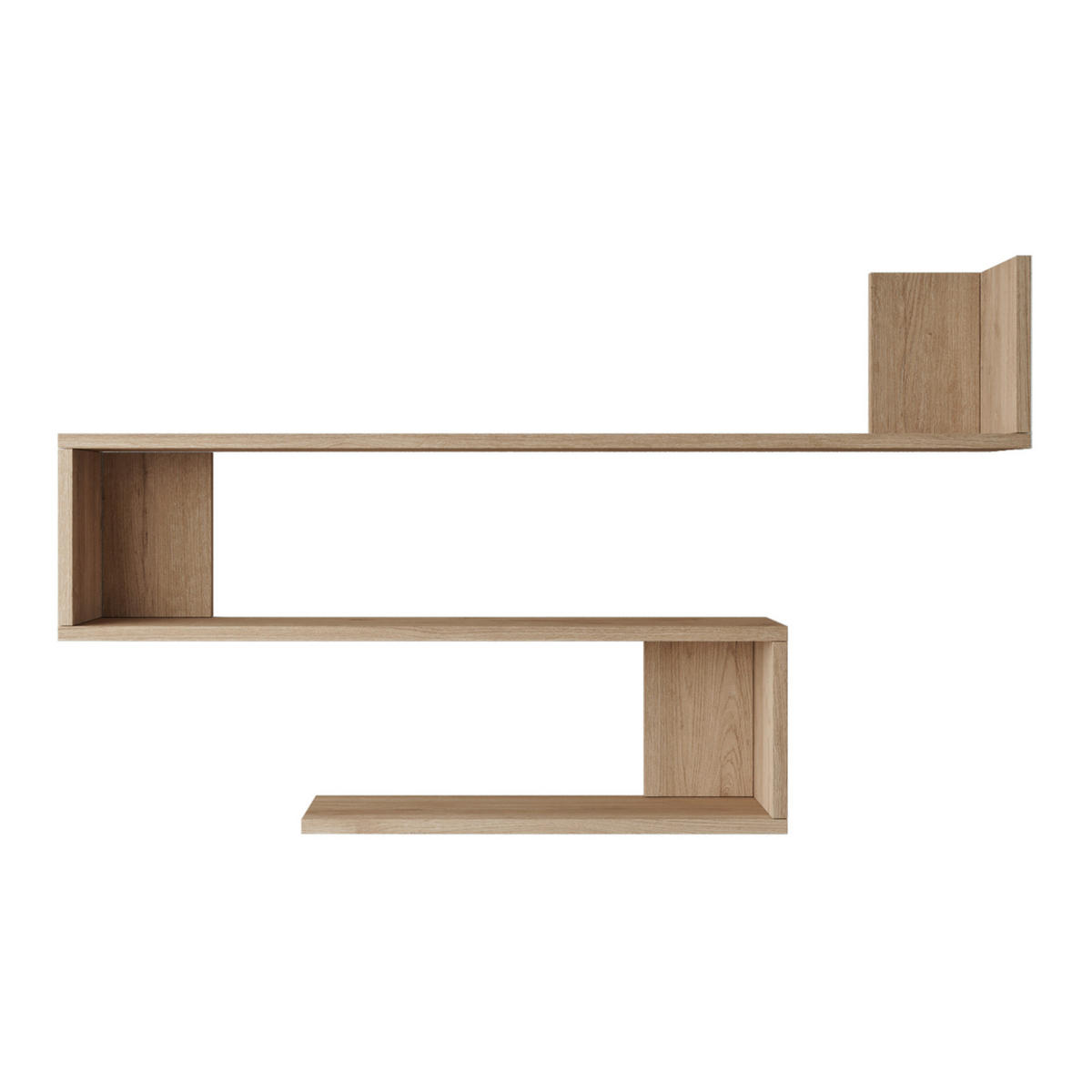 WANDREGAL Kitee - Eichefarben, Holzwerkstoff (120/71.5/14.5cm) - [en.casa]