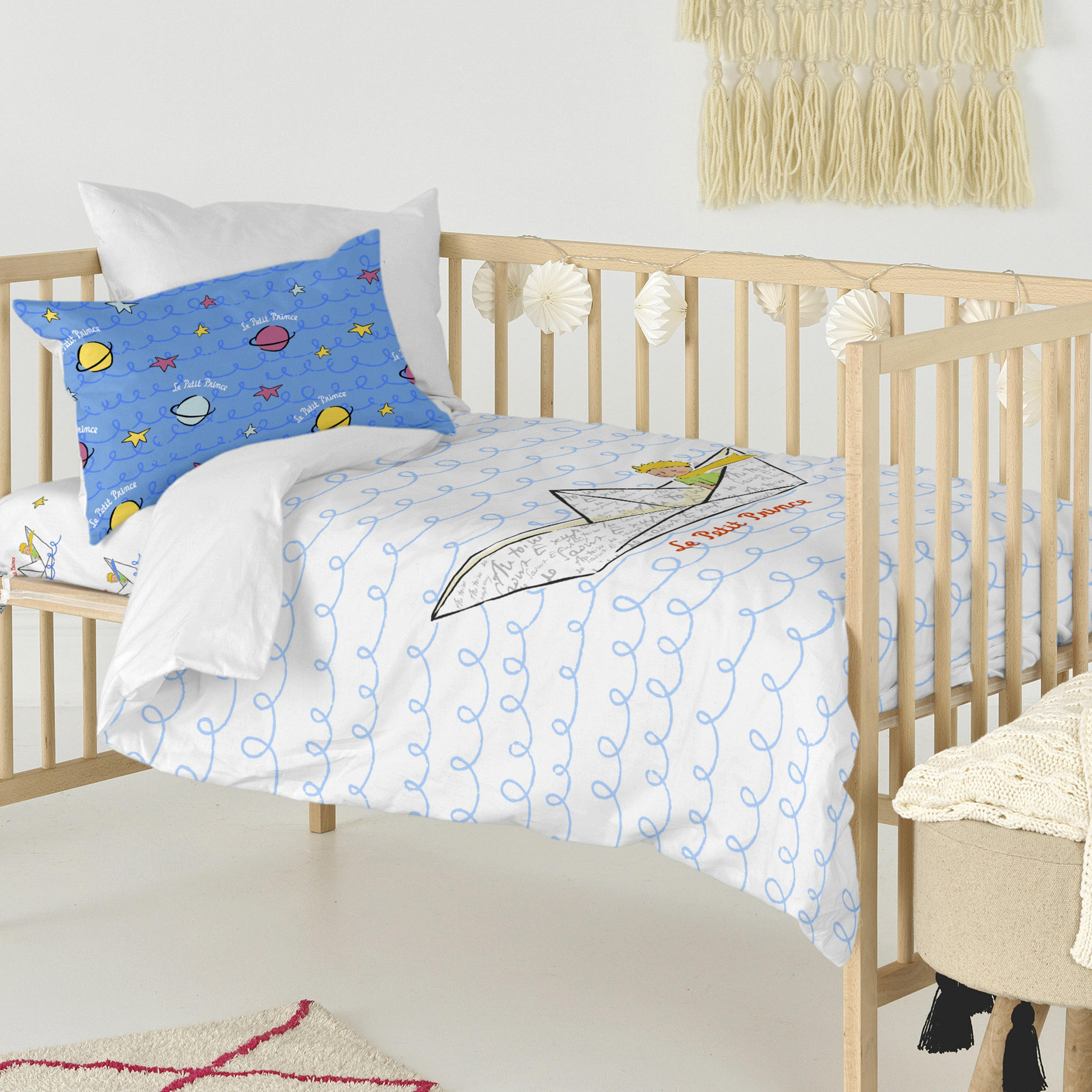 BETTBEZUG 2er-Set teiliges navire 115x145 cm (kinderbett) mehrfarbig - Multicolor, Textil (115/145cm) - Happy Friday