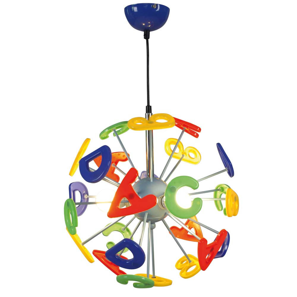 XXXLutz Pendelleuchte Mehrfarbig 40x120x40 cm