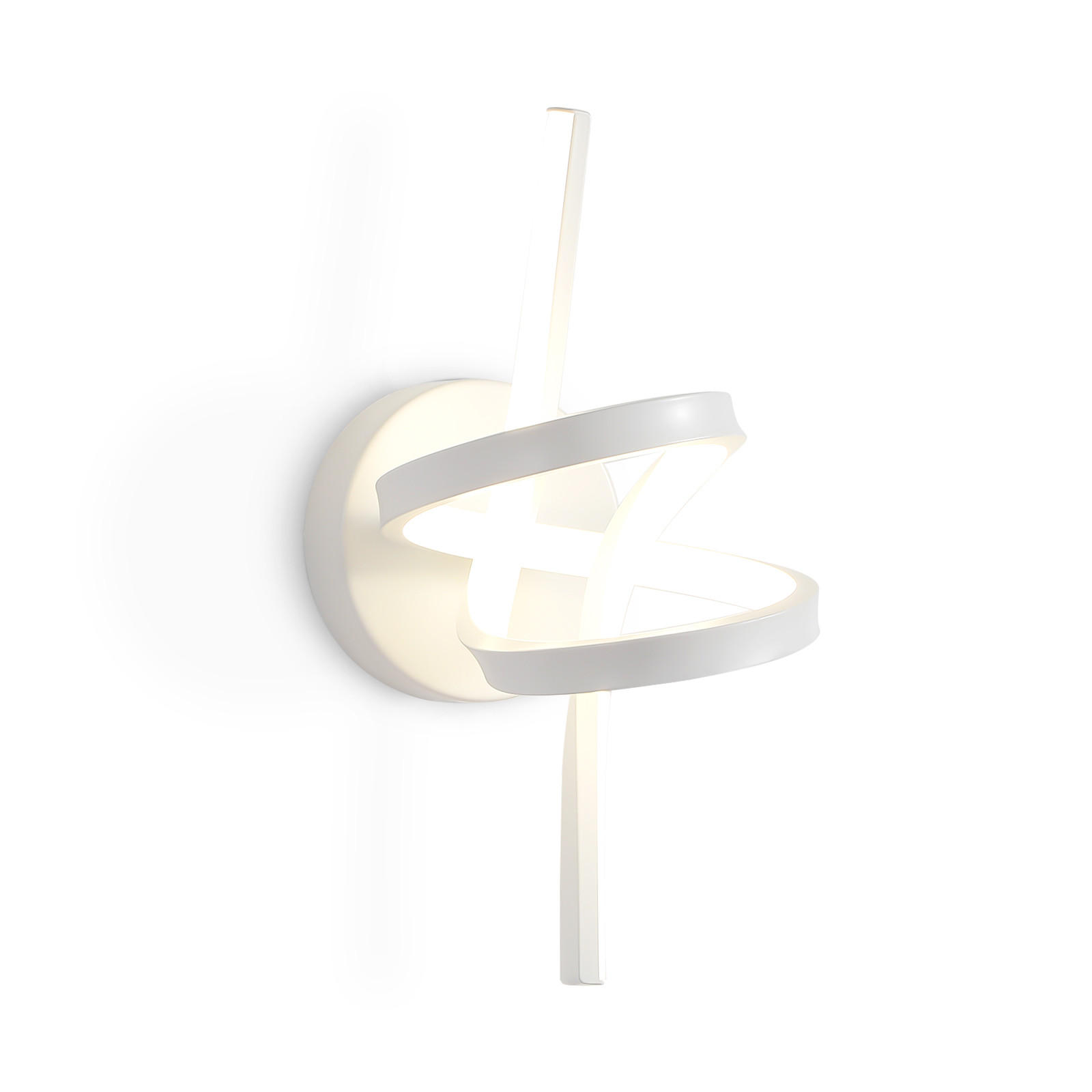 LED WANDLEUCHTE Nassar - Weiß, Metall (31/19.5/17cm) - Nettlife