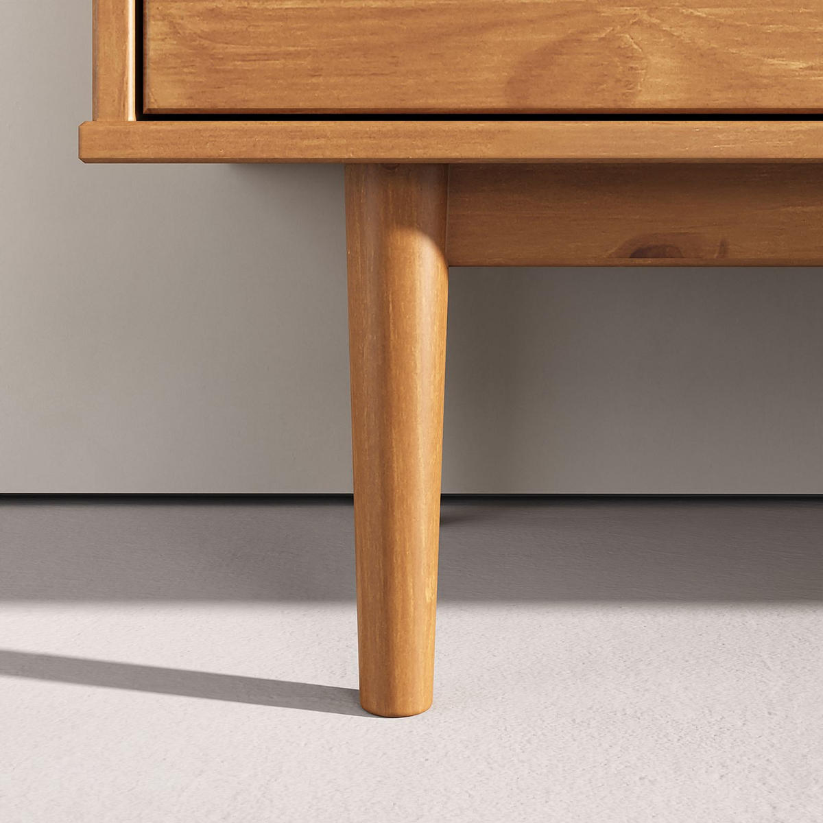 LOWBOARD TECCA Eiche - Eichefarben, Holz (145/48/41cm) - IDIMEX