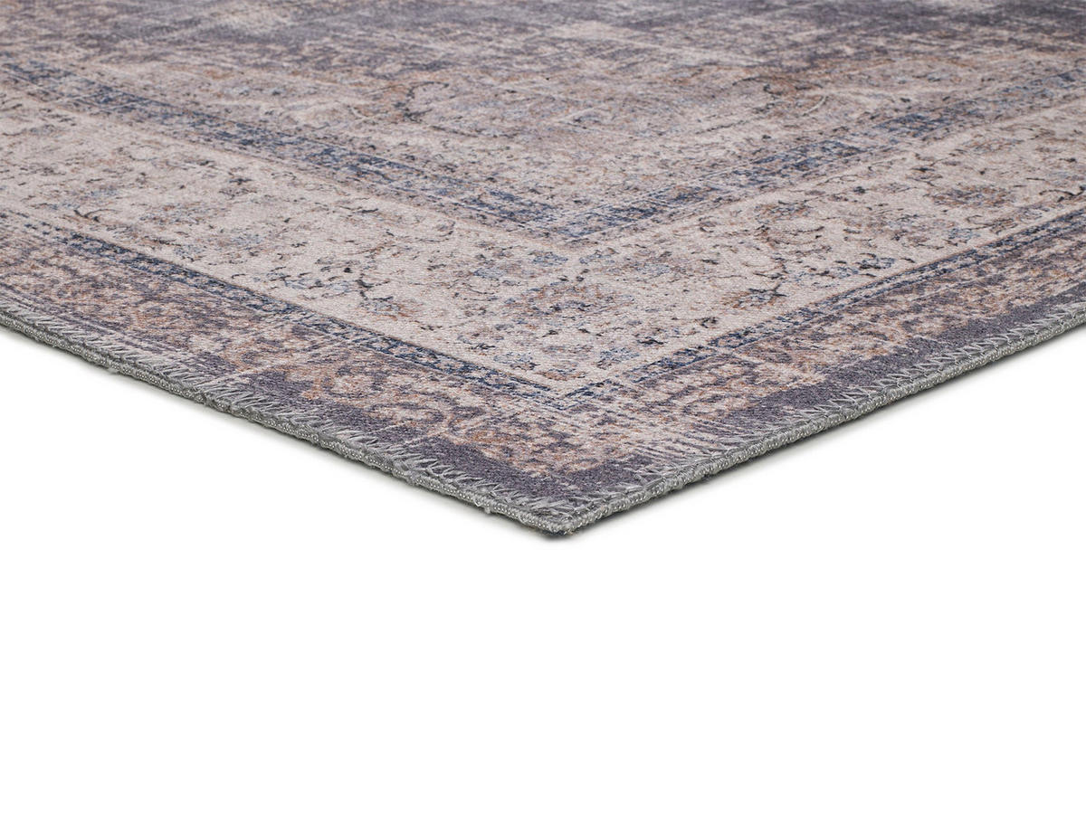 VINTAGE-TEPPICH Grau Neila 120/170 cm - Grau, Naturmaterialien/Textil (120/170cm) - Atticgo