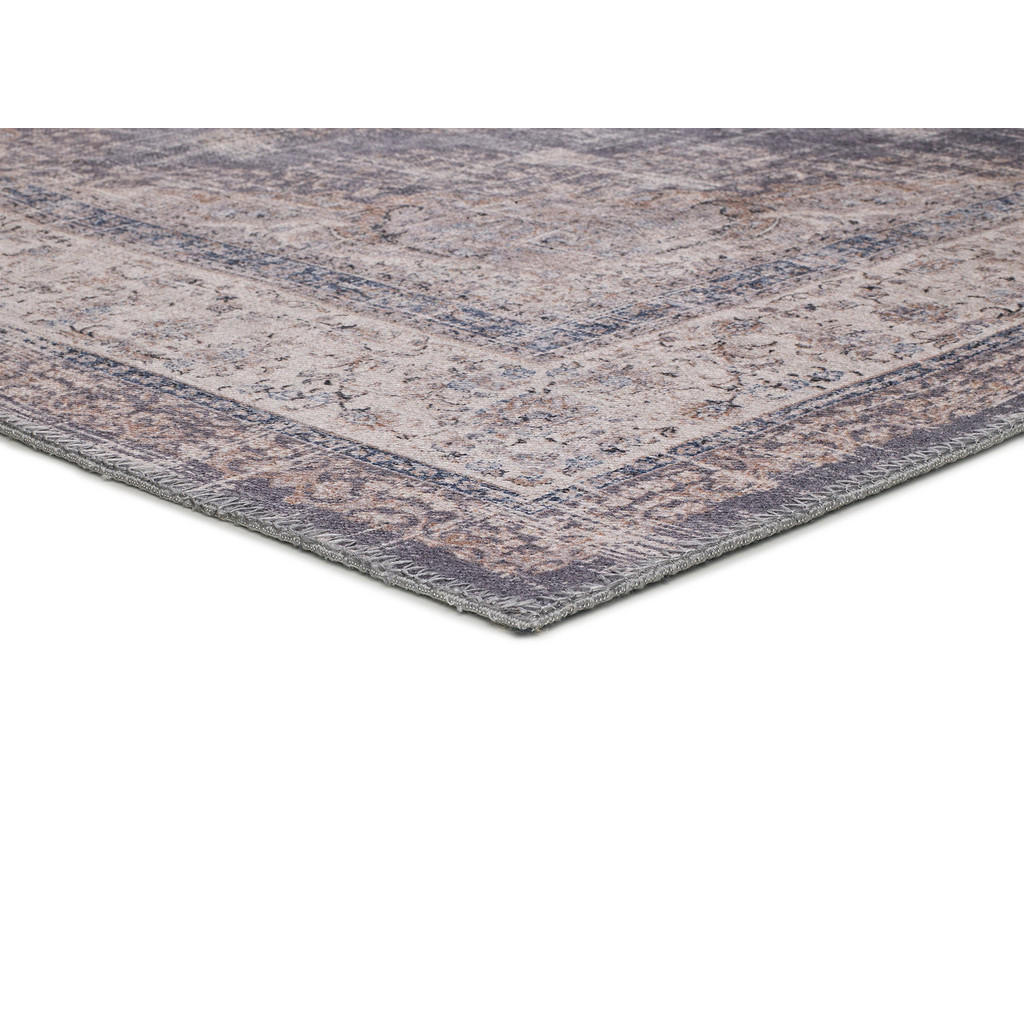 Thumbnail - Atticgo Vintage-Teppich, Grau, Textil, Abstrakt, Rechteckig, 80x150 cm, Oeko-Tex® Standard 100, in verschiedenen Größen ...