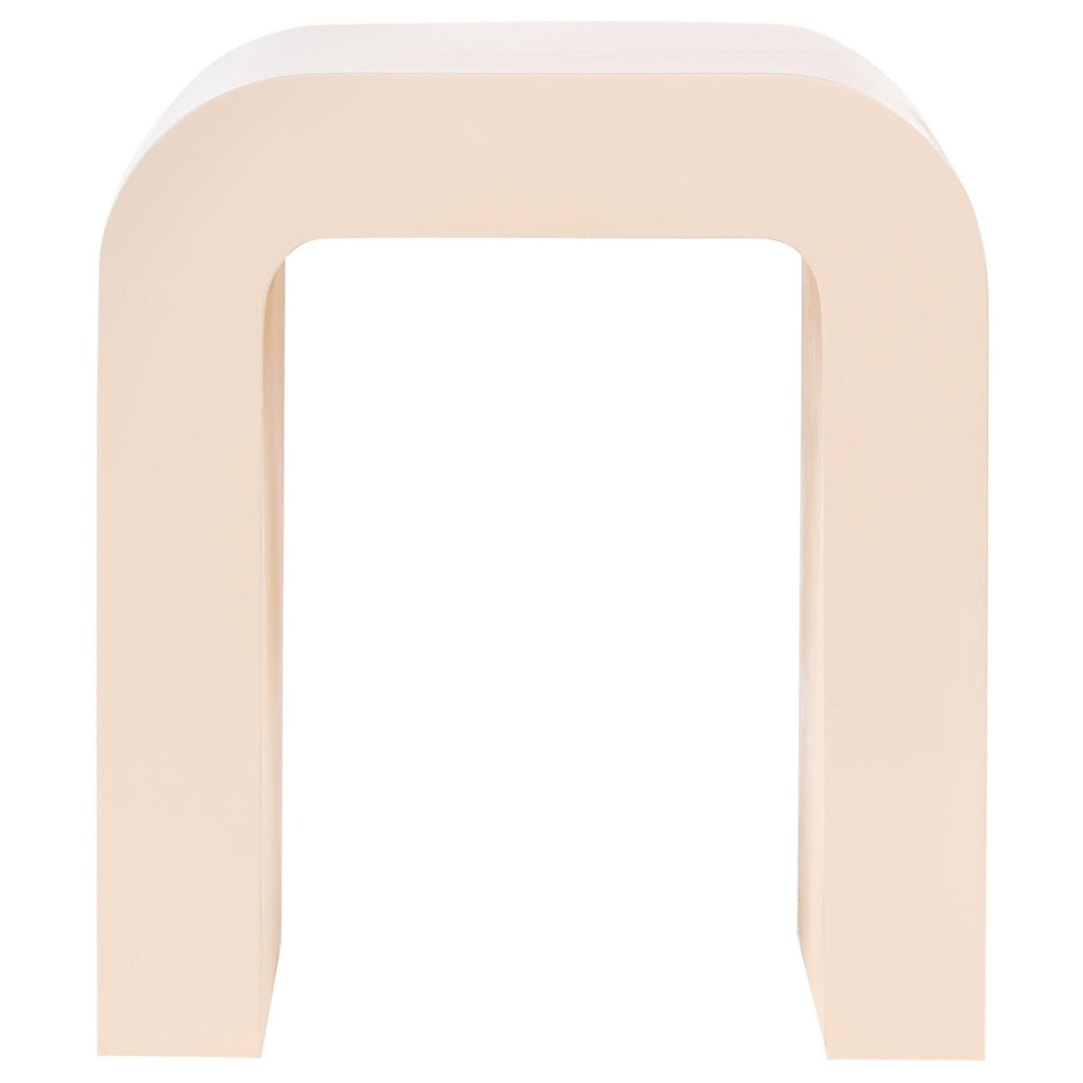 BEISTELLTISCH Hellbeige Enid - Beige, Holzwerkstoff (30/40/46cm) - Beliani