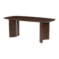 TISCH ohne Ausziehfunktion - 8 -Sitzer - Akazie - naturfarben dunkel - TAMENIA - Naturfarben, Holz (100/200/76cm) - Vente-Unique