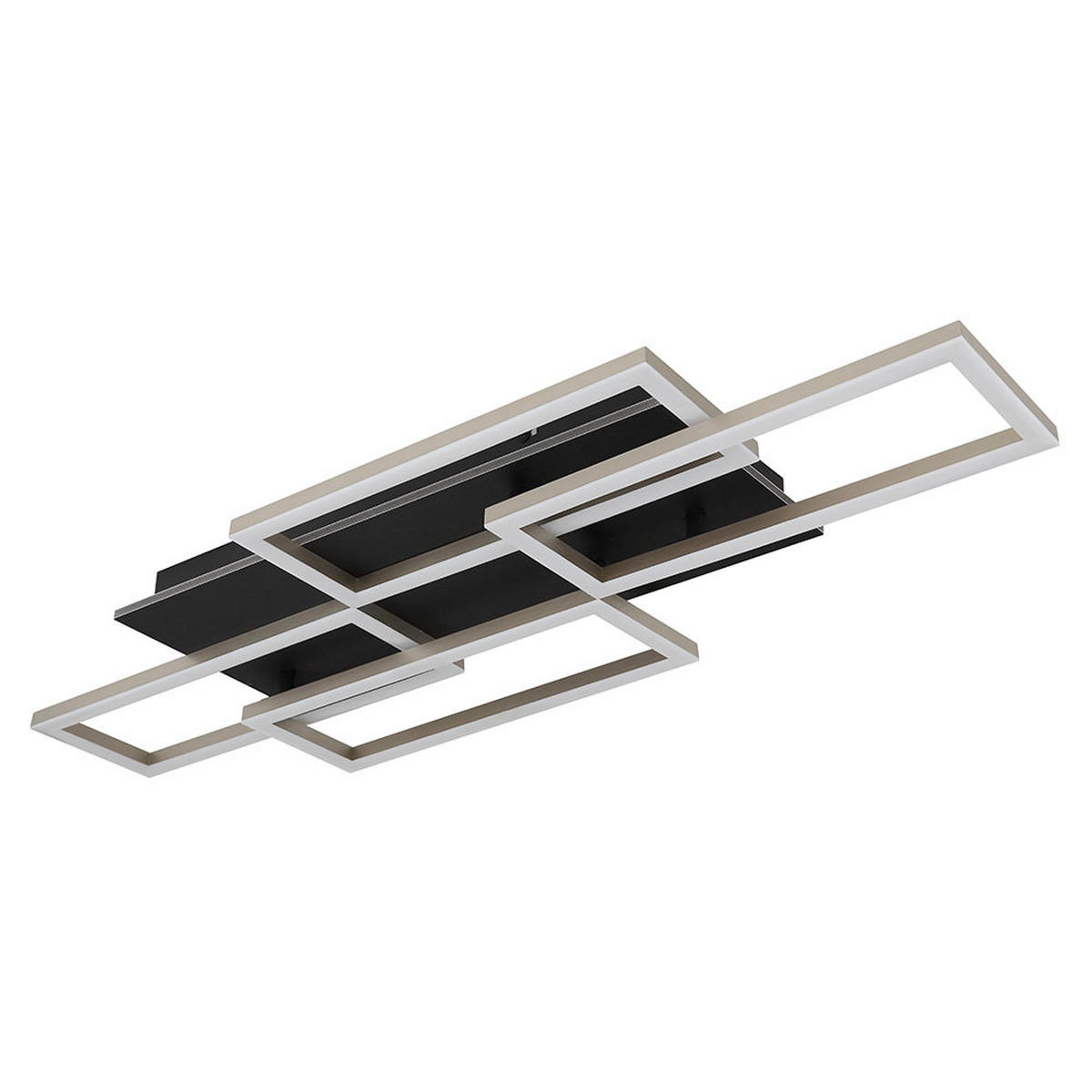 LED DECKENLEUCHTE JEFFRY Anthrazit - Anthrazit, Metall (87.5/32.5/7.5cm) - Globo Lighting