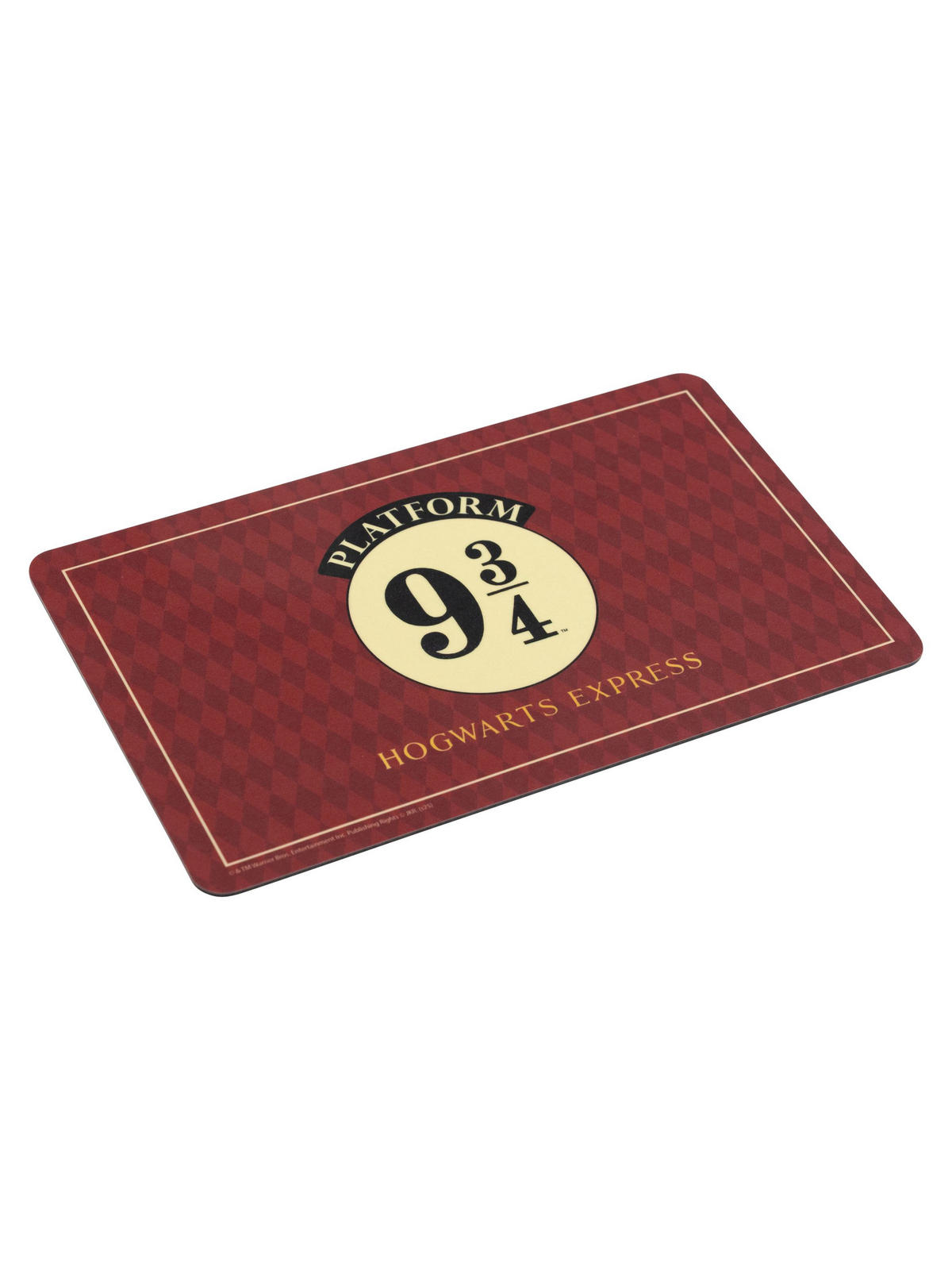 BRETTCHEN Harry Potter Hogwarts Express Platform 9 3/4 Rot 14,5 x 23,5 cm - Rot, Kunststoff (14.5/23.5cm) - United Labels