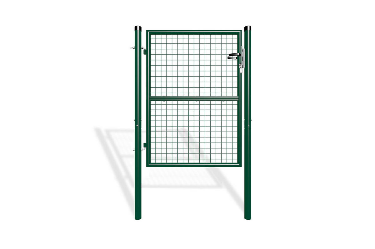 ZAUNTOR Olga grün 1m H.130cm Metall - Grün, Metall (106/131cm) - Casanoov