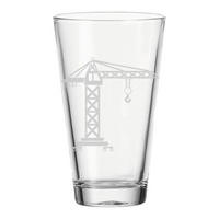 KINDERBECHER Kran transparent 300 ml - Transparent, Glas (0.3L) - LUXENTU