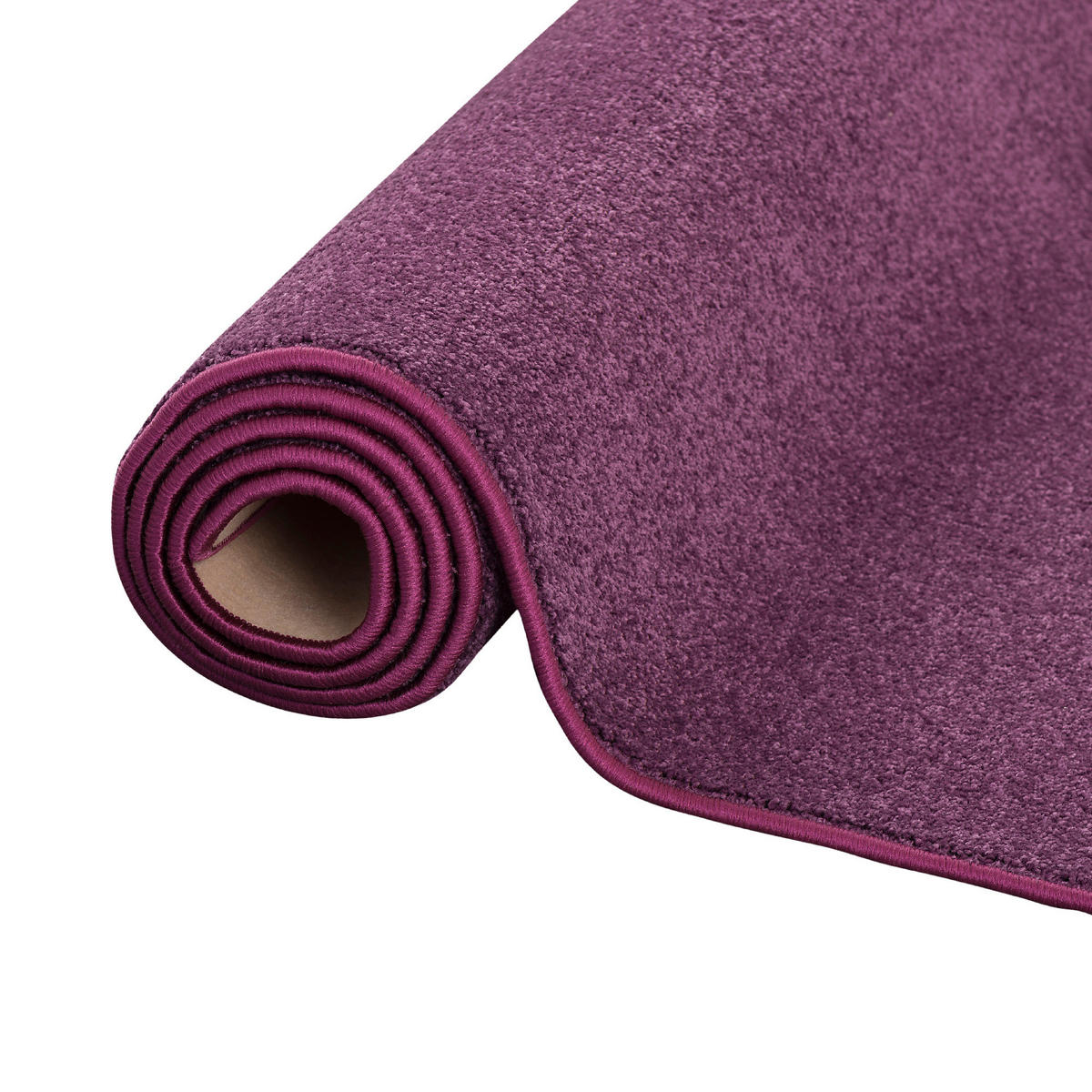 HOCHFLOR VELOURS TEPPICH LUNA - Lila, Textil (200/300cm) - Snapstyle