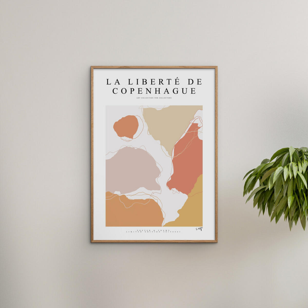 POSTER Poster & Frame - Collection - La Liberté De Copenhague - 2019 001 - Multicolor, Papier (70/100/0.1cm) - Poster&Frame
