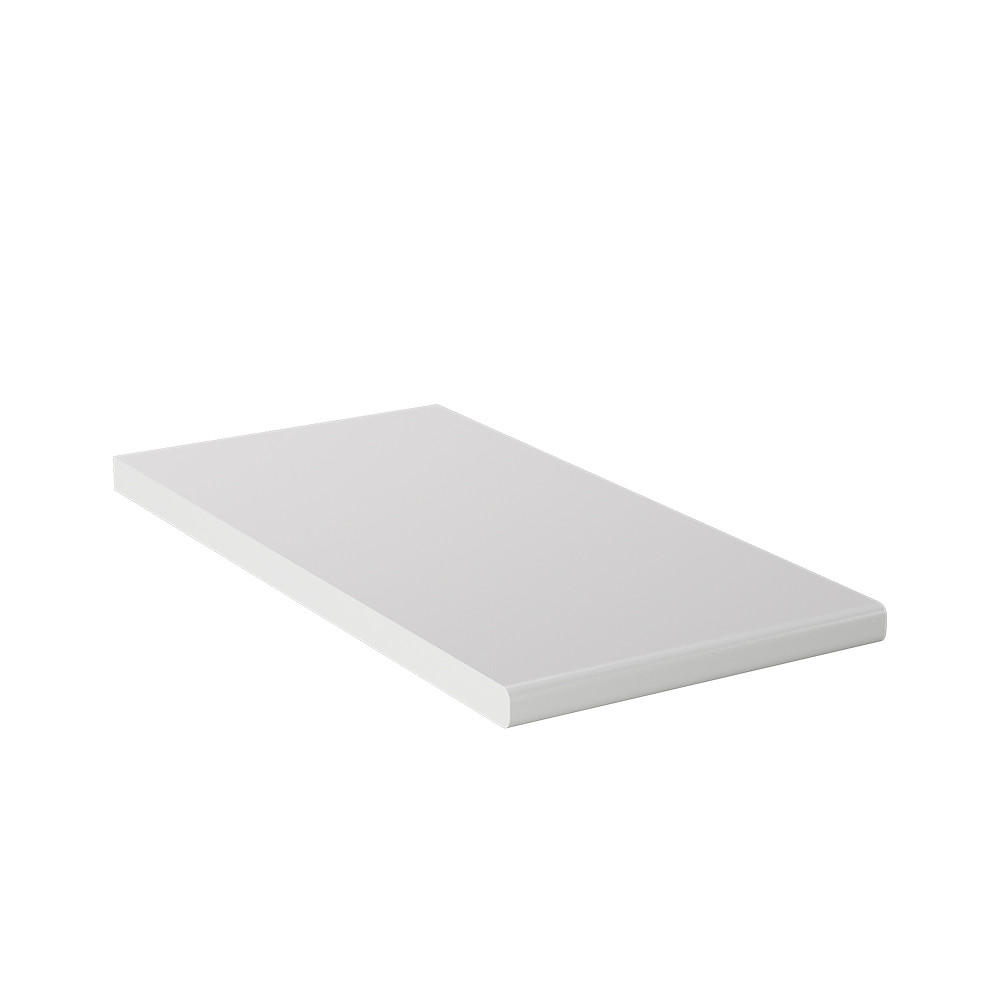 KÜCHENARBEITSPLATTE R-Line, Weiß, 30 cm - Weiß, Holzwerkstoff (30/2.8/60cm) - Vicco