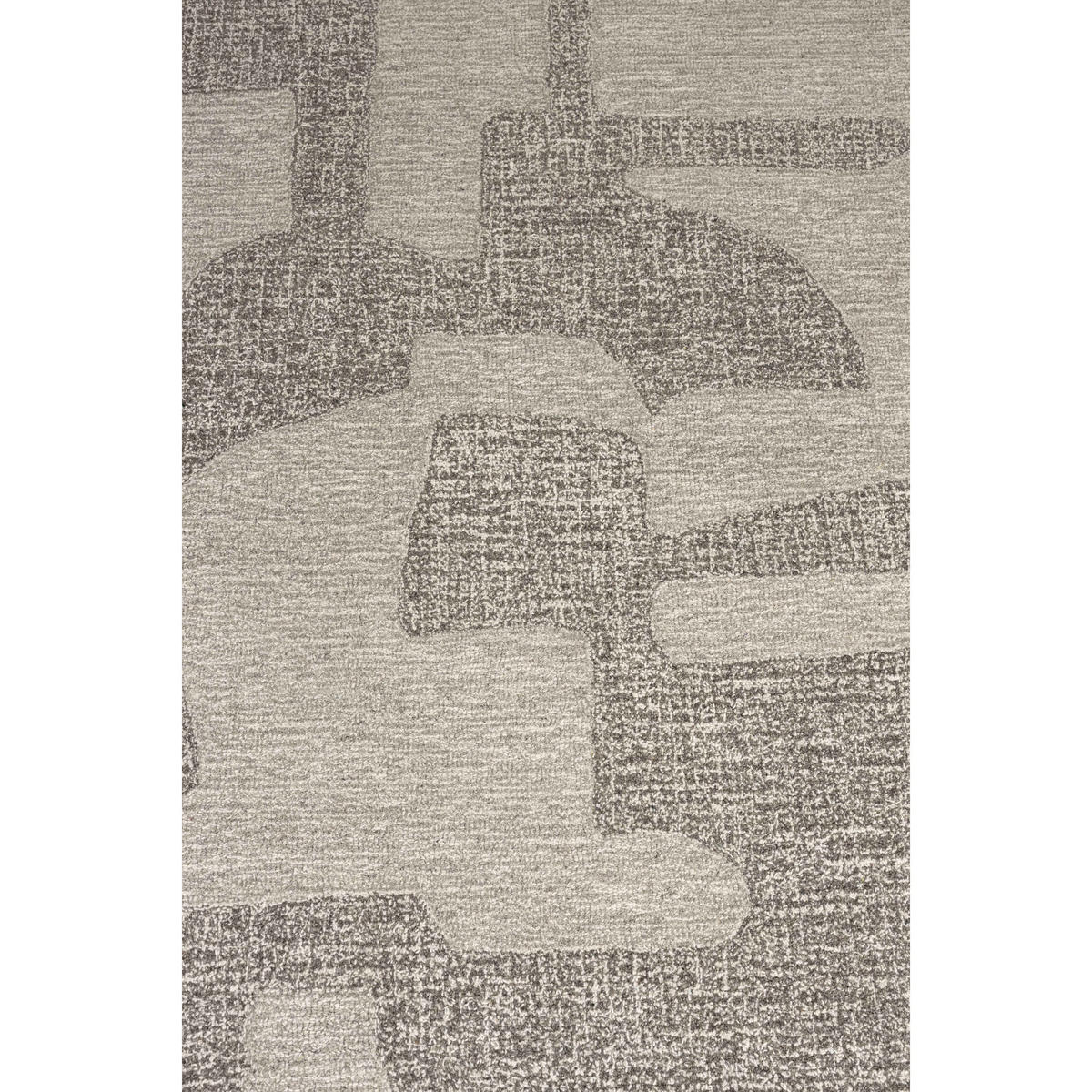 TEPPICH Frantic 160x240 cm Grau - Grau, Textil (240/160cm) - Zuiver