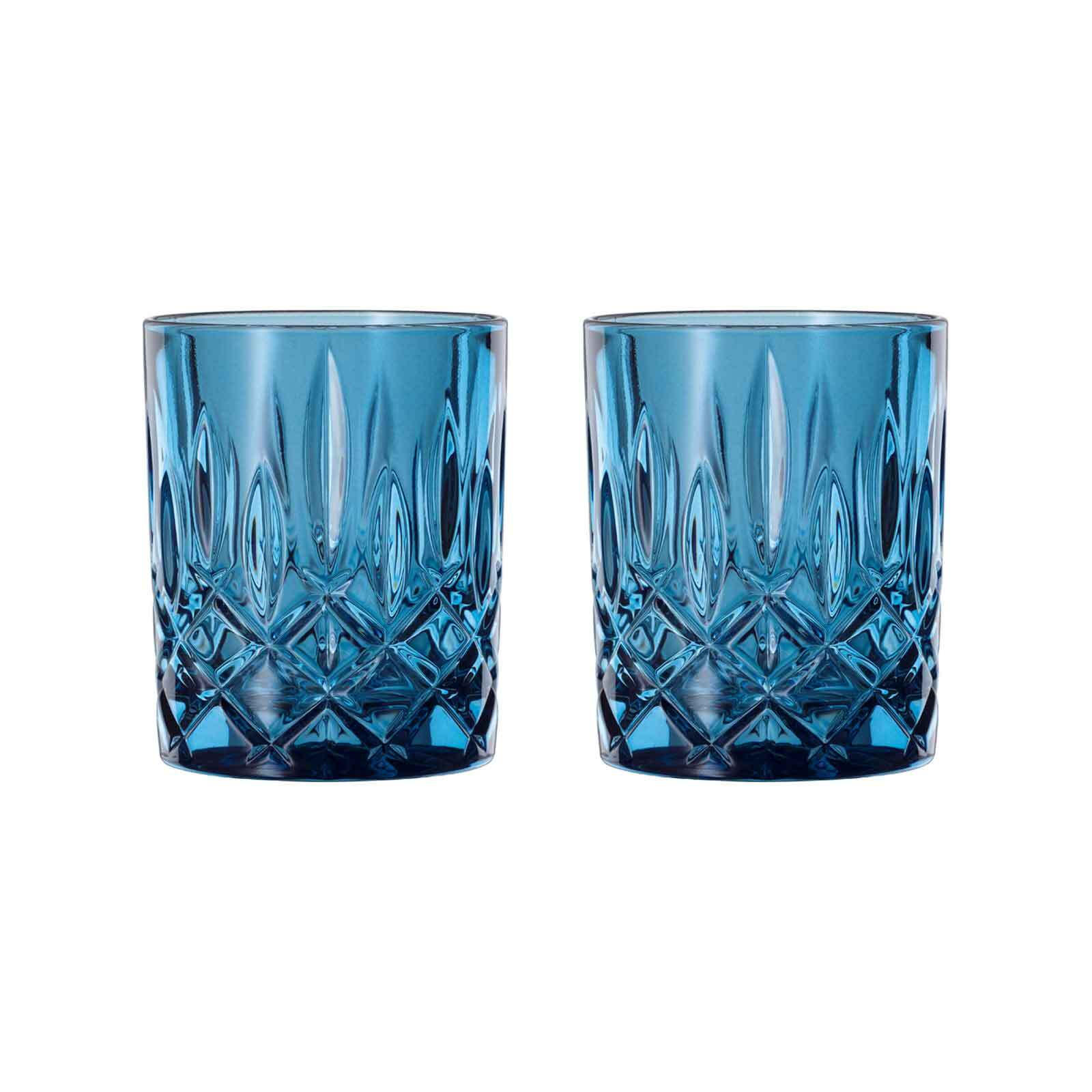 WHISKYBECHER Noblesse Vintage Vintage Blue 295 ml 2er Set - Blau, Glas (0.295L) - Nachtmann