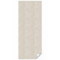 TAPETE - Leinen - Textur - Beige - 100x260 cm - Creme, Papier (100/260cm) - OnlyWow
