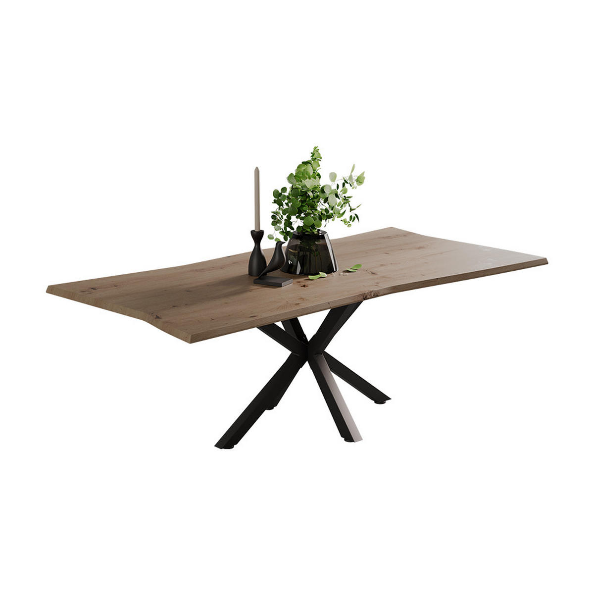 COUCHTISCH Yan Artisan 120 x 60 cm - Hellgrau, Holzwerkstoff (60/120/40cm) - Vicco