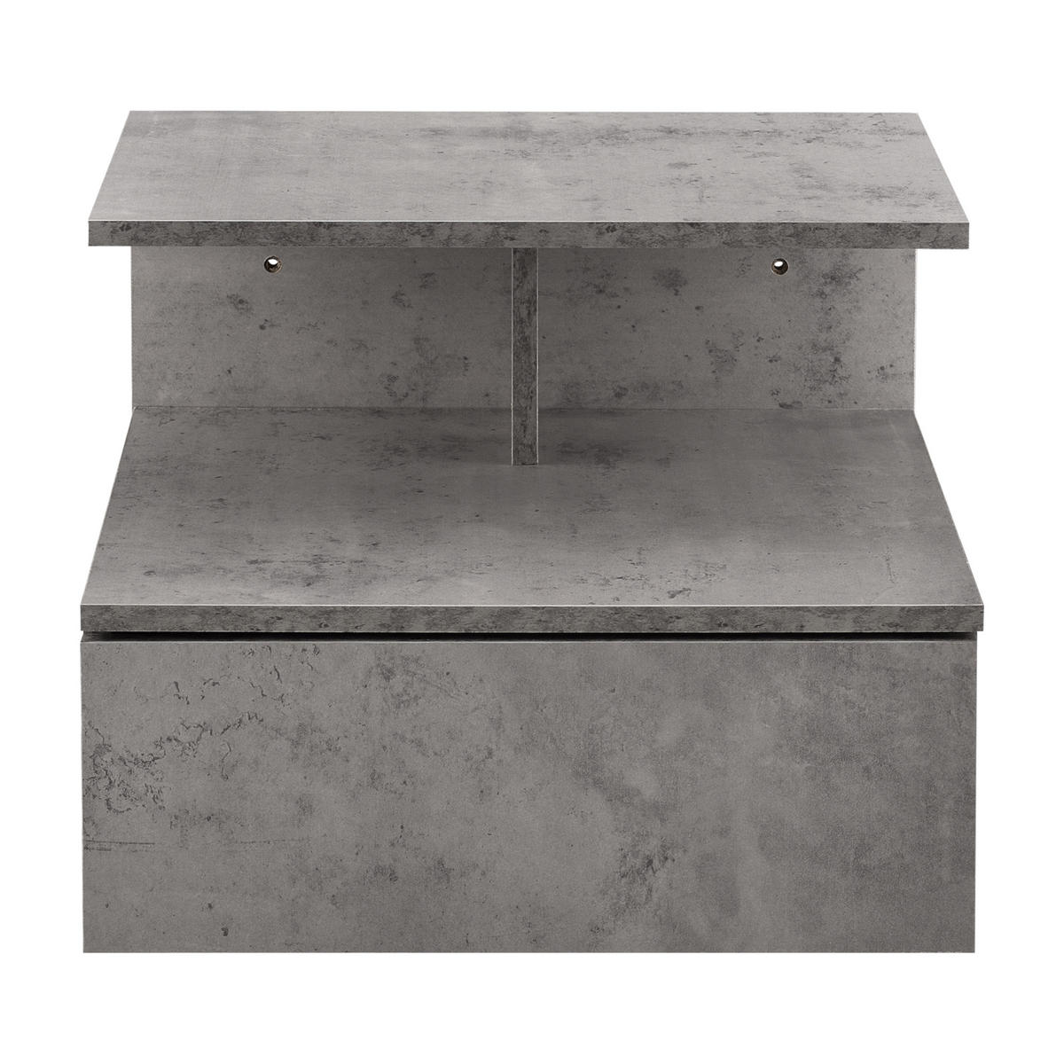 WANDSCHRANK Amberg - Grau, Holzwerkstoff (40/31/35cm) - [en.casa]