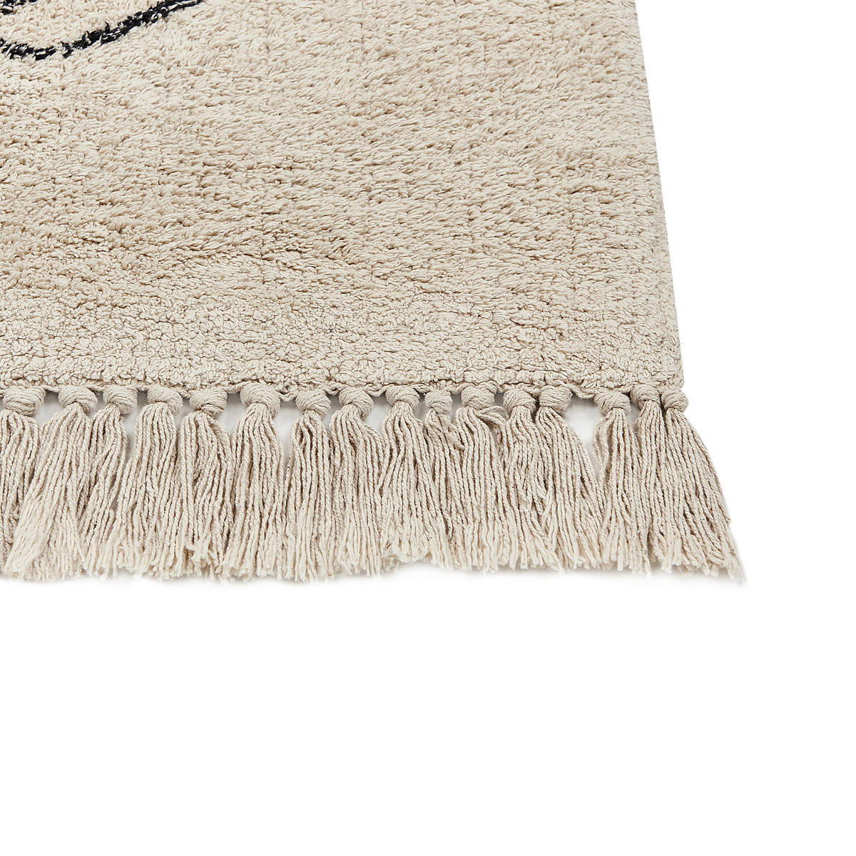 KURZFLOR-TEPPICH Sazli 150/80 cm - Beige, Textil (80/150cm) - Beliani