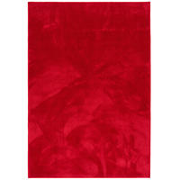 LUXUS SUPER SOFT HOCHFLOR LANGFLOR TEPPICH DELUXE - Rot, Textil (100/300cm) - Snapstyle