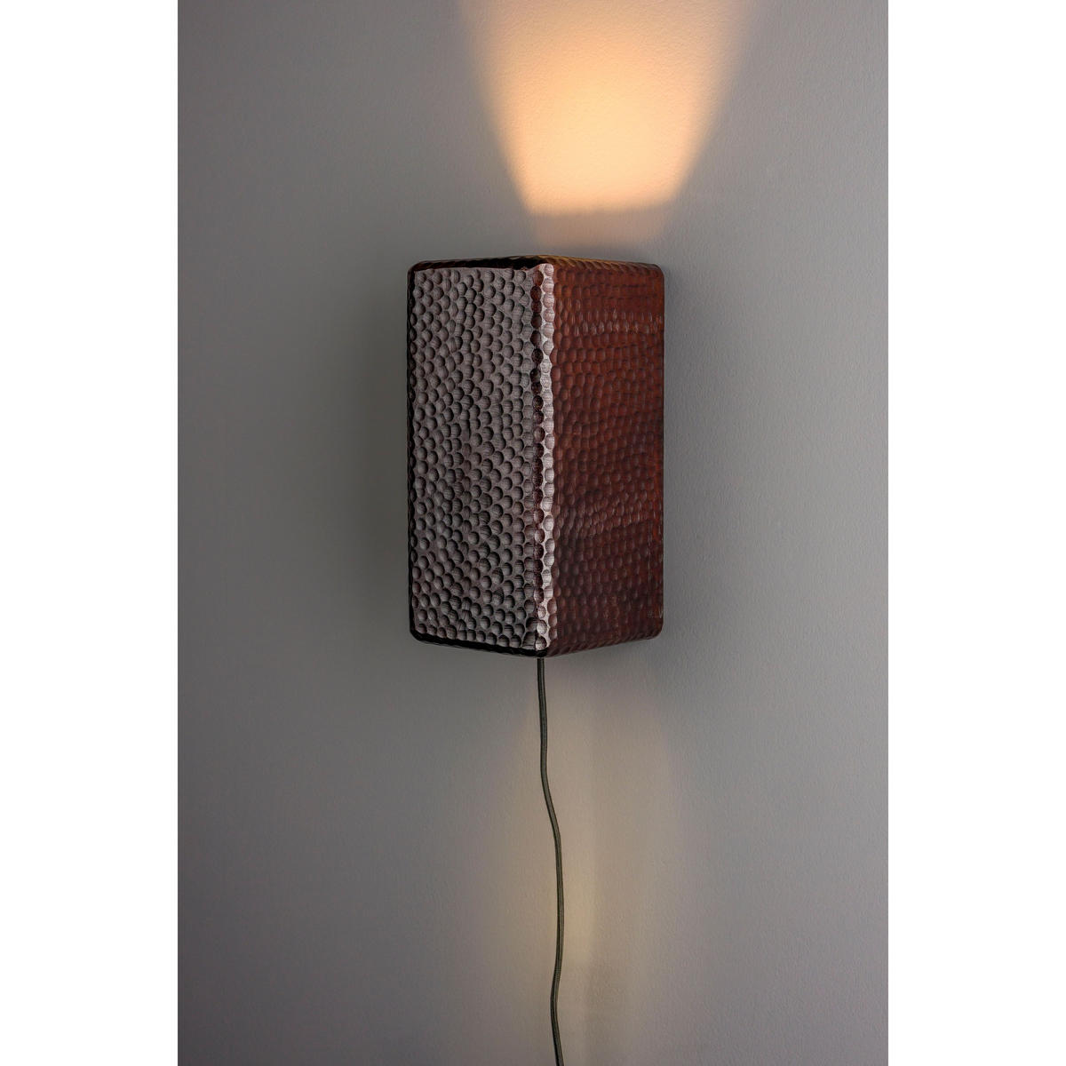 WANDLEUCHTE Marnix Walnuss - Braun, Holz (12/25/22cm) - Dutchbone