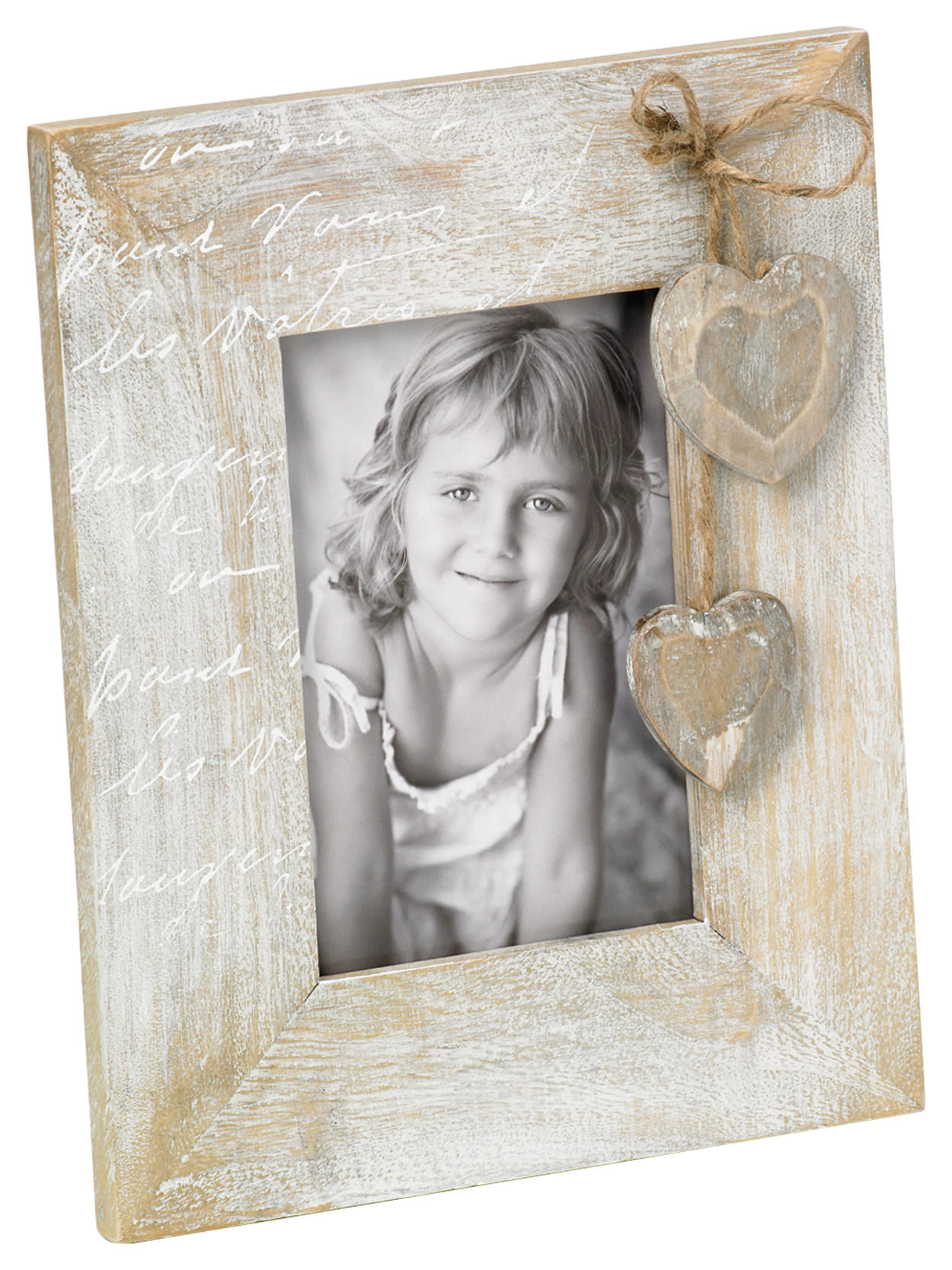 BILDERRAHMEN Le Coeur Portraitrahmen, 10X15 cm - Braun, Holzwerkstoff (18.7/23.7cm) - walther design
