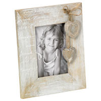 BILDERRAHMEN Le Coeur Portraitrahmen, 10X15 cm - Braun, Holzwerkstoff (18.7/23.7cm) - walther design