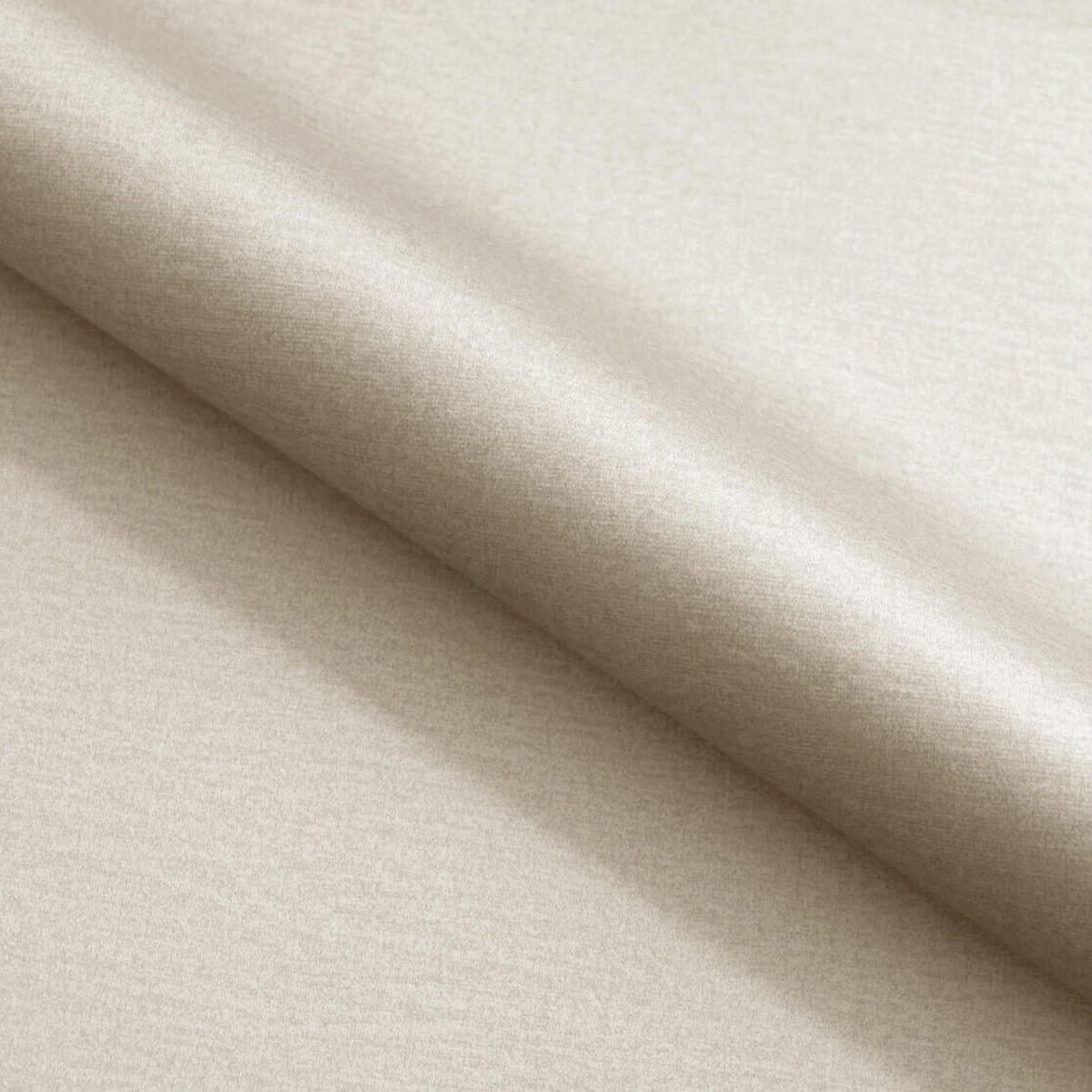 ECKSOFA ALESE L-S Creme Velours-Stoff mit Schlaffunktion - Creme, Holz (265/185cm) - MASSENO