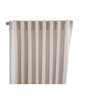 SCHLAUFENGARDINE »Jena« HxB 225x140 cm Sand - Sandfarben, Textil (140/225cm) - Gardinenbox