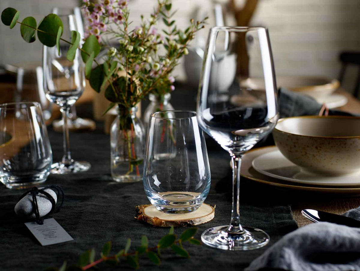 SEKTGLÄSER Voice Basic transparent 283 ml 4er Set - Transparent, Glas (0.283L) - Villeroy & Boch