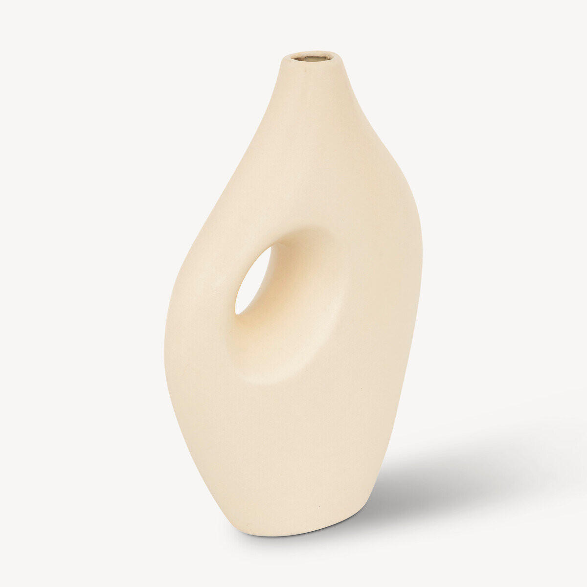 KERAMIKVASE Nola 30 cm - Beige, Keramik (30cm) - Atmosphera Createur d´interieur