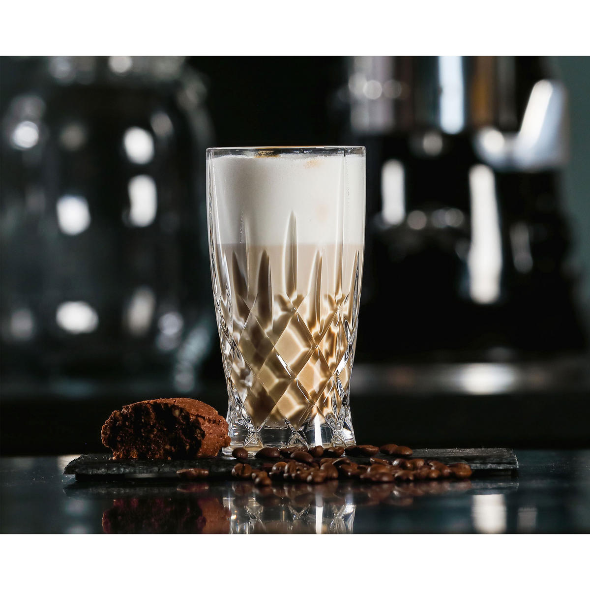 LATTE MACCHIATO GLÄSER Noblesse Barista transparent 350 ml 2er Set - Transparent, Glas (0.35L) - Nachtmann