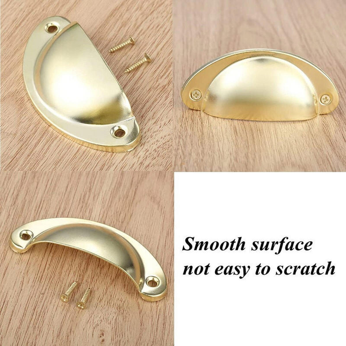 MÖBELGRIFF Gold 12er-Set 82 mm - Goldfarben, Metall (3.5/2.5/8cm)