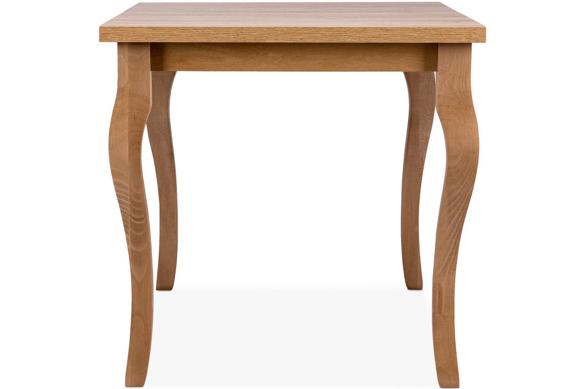 ESSTISCH CABIO ausziehbar bis 190cm, Eiche hell - Hellbraun/Eichefarben, Holz (150/77/80cm) - KONSIMO®