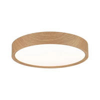 BADEZIMMER DECKENLEUCHTE - Hellbraun, Kunststoff (16.7/16.7/6.4cm) - Paulmann