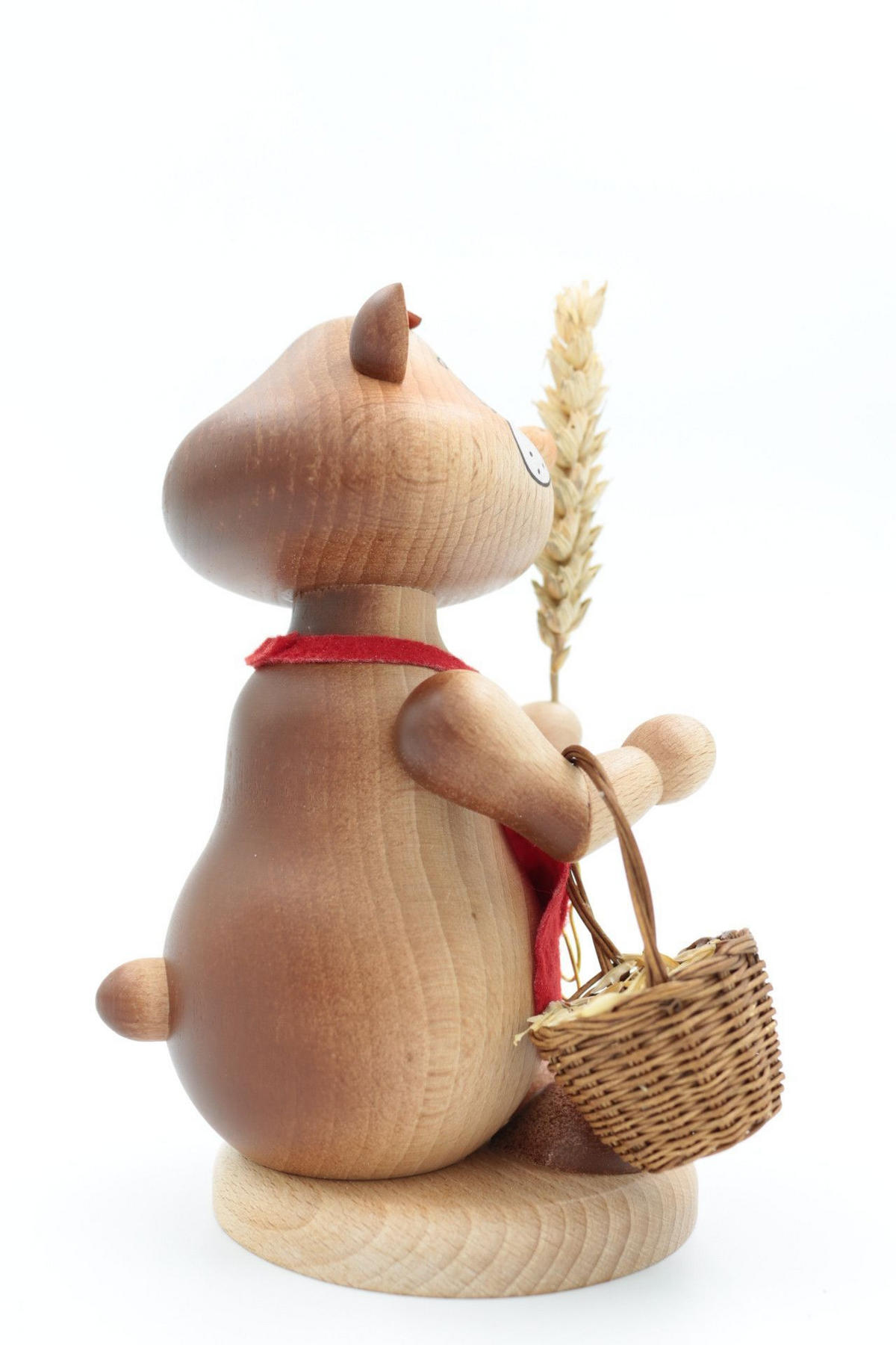 RAUCHFIGUR Hamster Urhamster-Frau 18 cm - Multicolor, Holz (12/18/0.1cm)