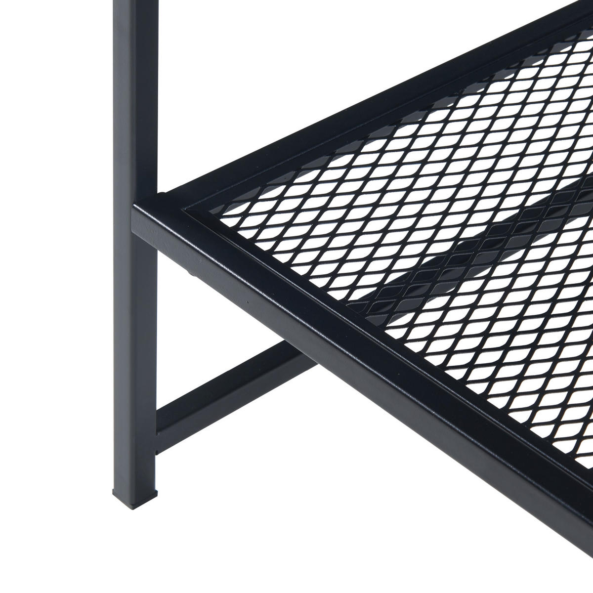 BEISTELLTISCH Ruokolahti - Schwarz, Metall (51/51/51cm) - [en.casa]