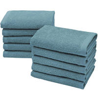 SEIFTÜCHER, 10er-Set, 30x30 cm, 100% Baumwolle, Blau - Petrol, Textil (30/30cm) - Zollner