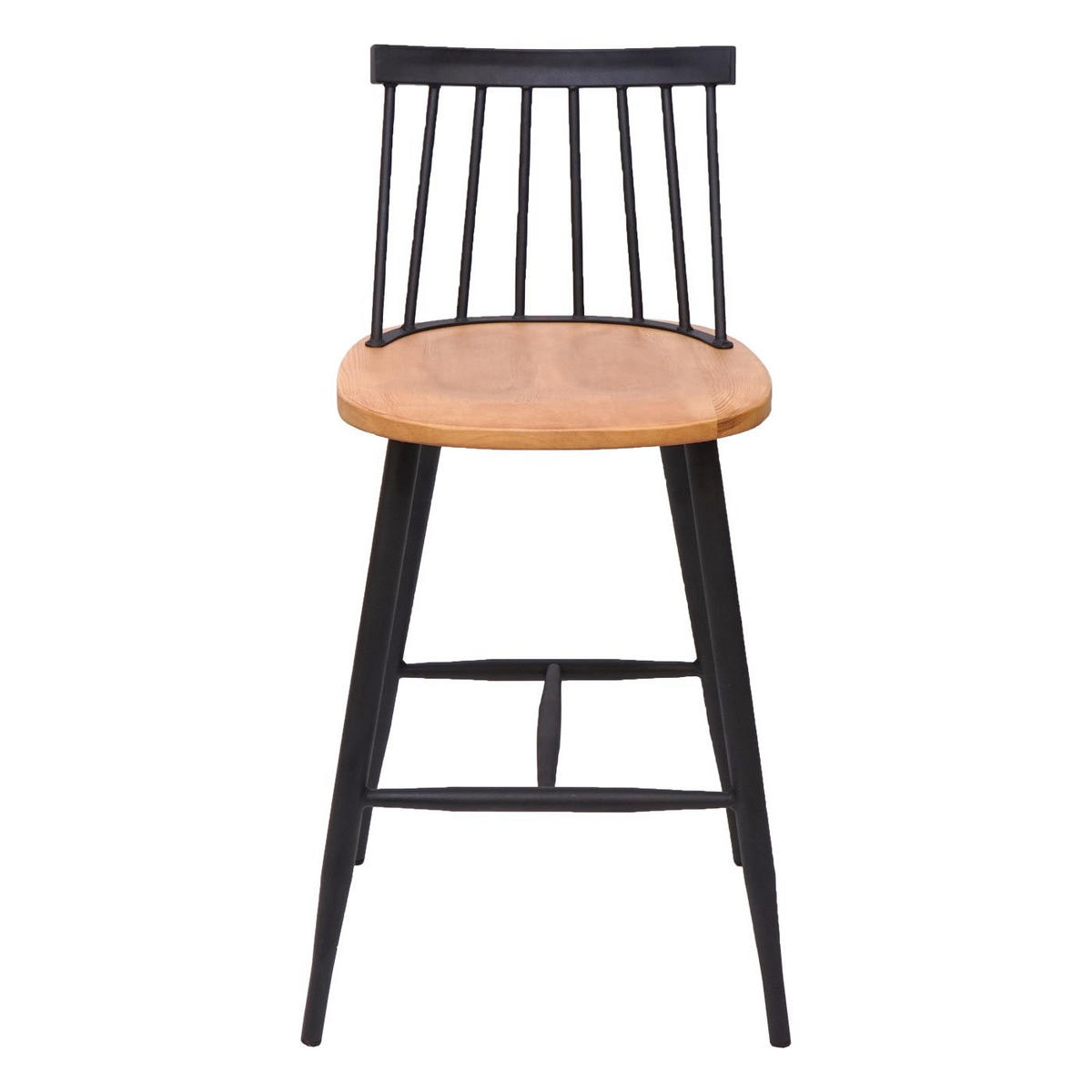 BARHOCKER Braun 2er-Set - Braun, Holz (45/101/47cm) - MCW