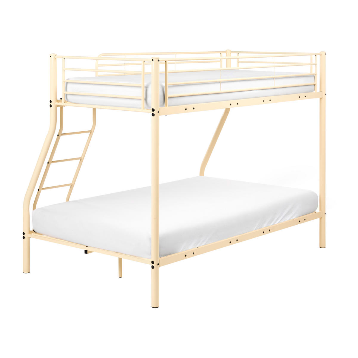 HOCHBETT Metall 90/120/200 cm Beige Chadurie - Beige, Metall (90/200cm) - Beliani