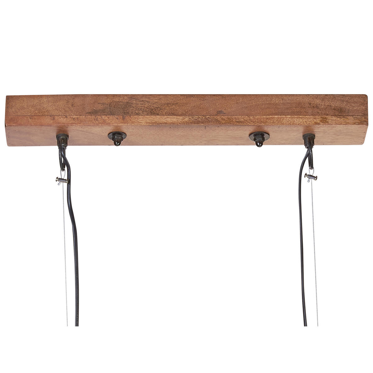 HÄNGELEUCHTE Penna 25/65/151 cm - Hellbraun, Holz (25/65/151cm) - Beliani