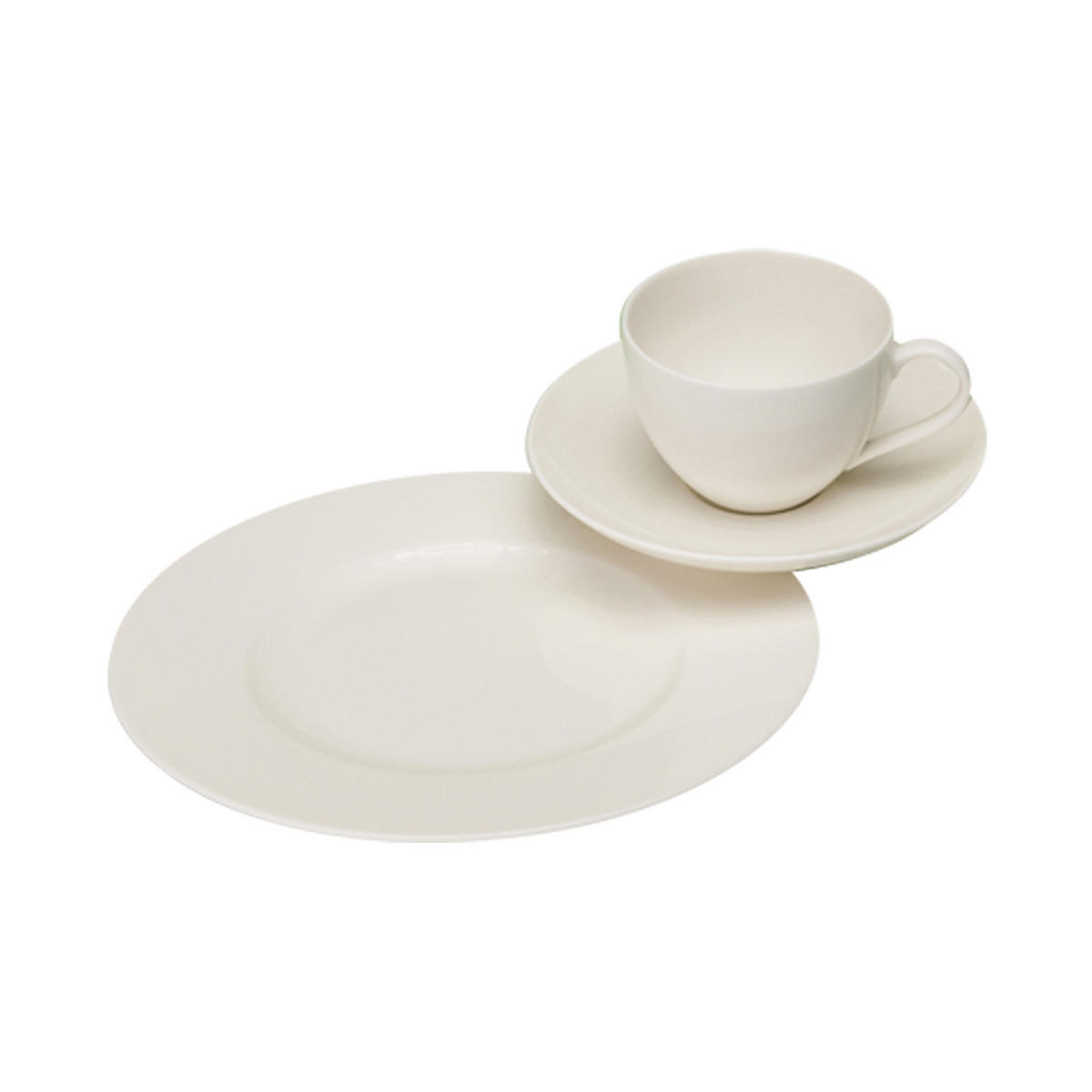 KAFFEE SET Basic White weiß 18er Set - Weiß, Keramik (19.7/32.4/34.8cm) - vivo | Villeroy & Boch Group