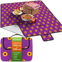 PICKNICKDECKE - Flieder, Textil (200/200cm) - KRUMAD