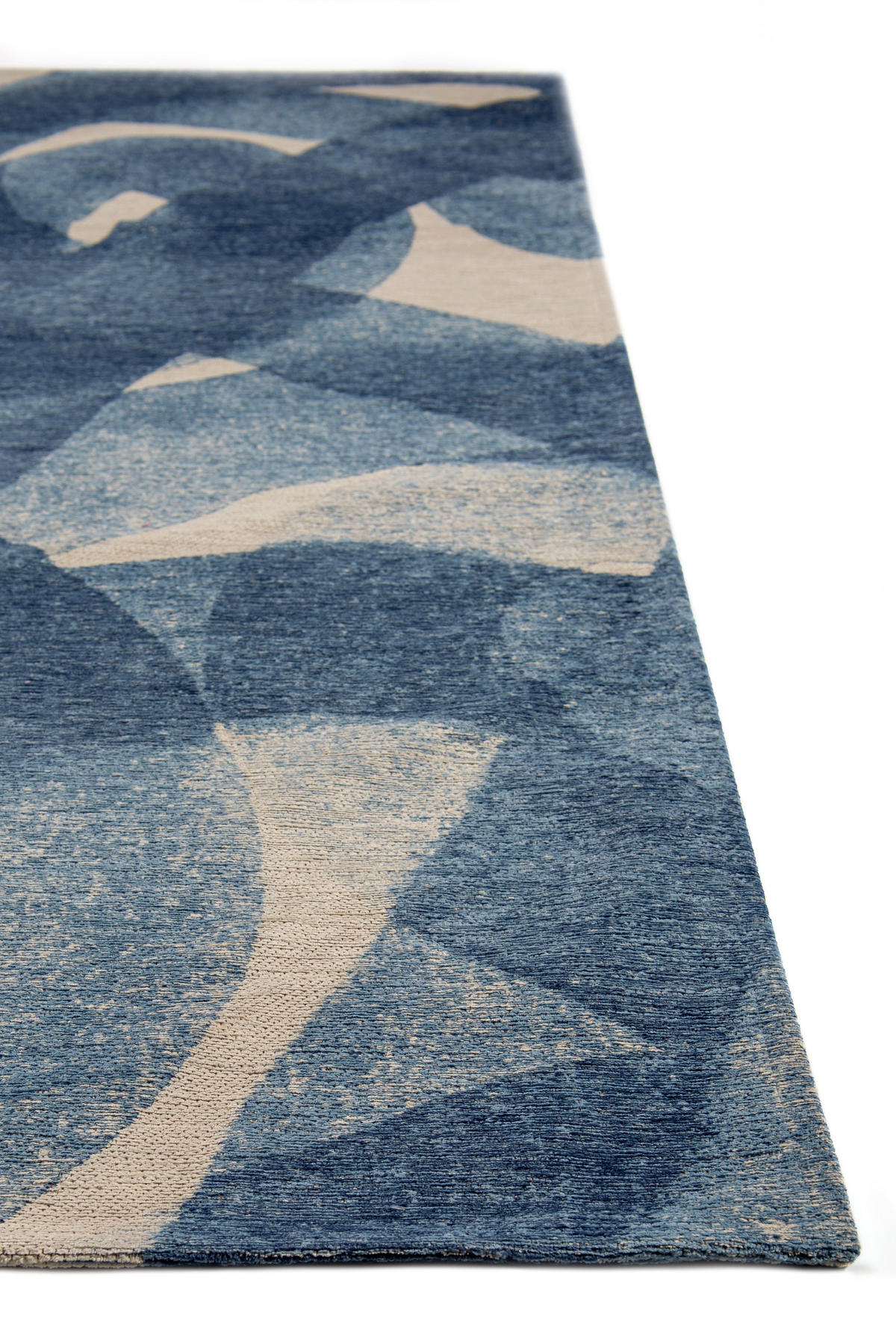 TEPPICH modern Flachgewebe TIRANA Blau 240 x 340 cm - Blau, Textil (240/340cm) - Novatrend