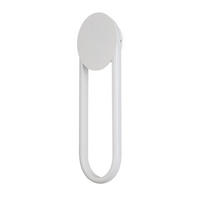 LED WANDLEUCHTE FRANKLIN II 41.5/14/4 cm - Weiß, Metall (14/4/41.5cm) - Nettlife