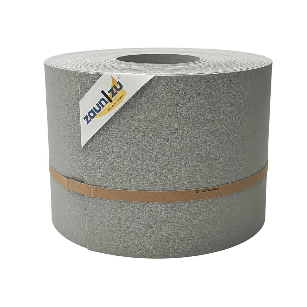 SICHTSCHUTZSTREIFEN PP für Doppelstabmatten Zaunblende Steingrau, 35m - Graubraun, Kunststoff (3500/19cm) - ZAUN|ZU